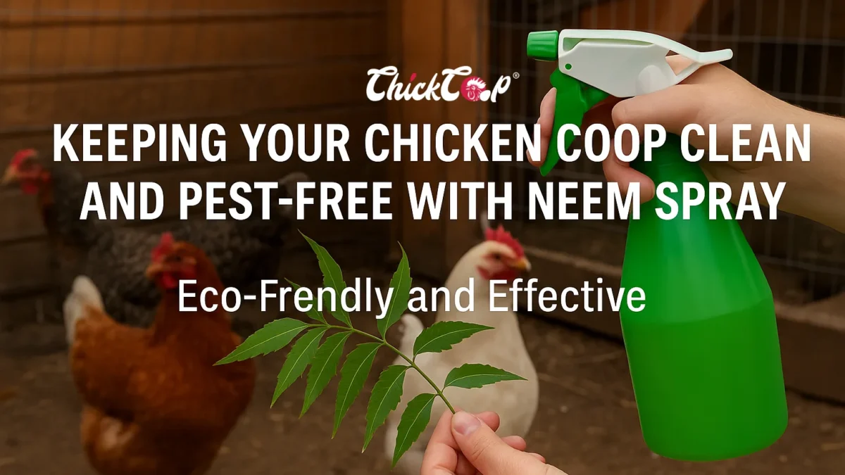 How to clean Chicken coop naturally