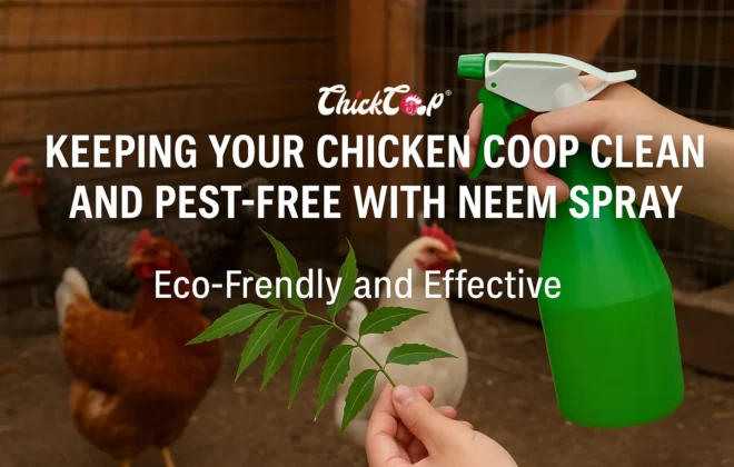 How to clean Chicken coop naturally