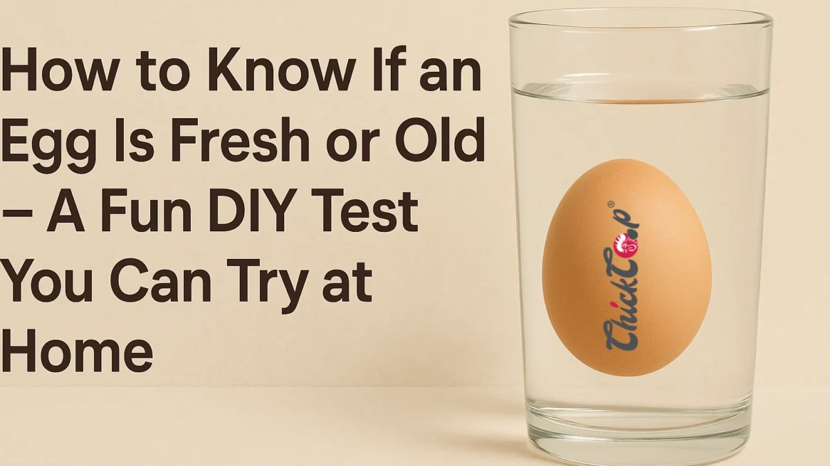 How to tell if the egg is fresh DIY