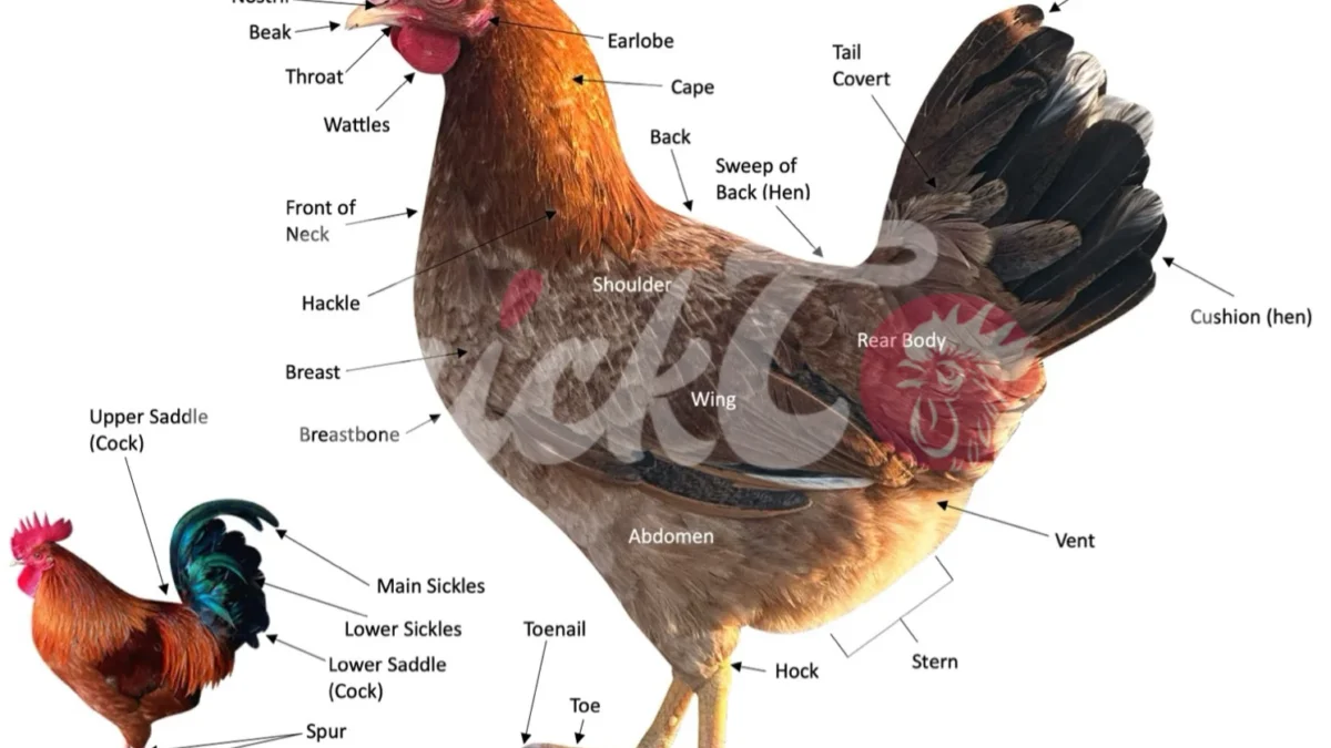 Parts of the Chicken_Anatomy of Chicken