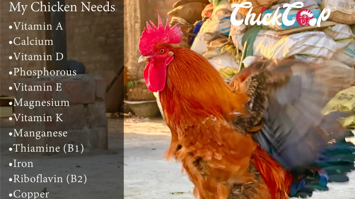 what does my chicken need as nutritions